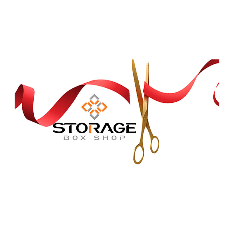 Announcement Brand New site Launch Storage Box Shop