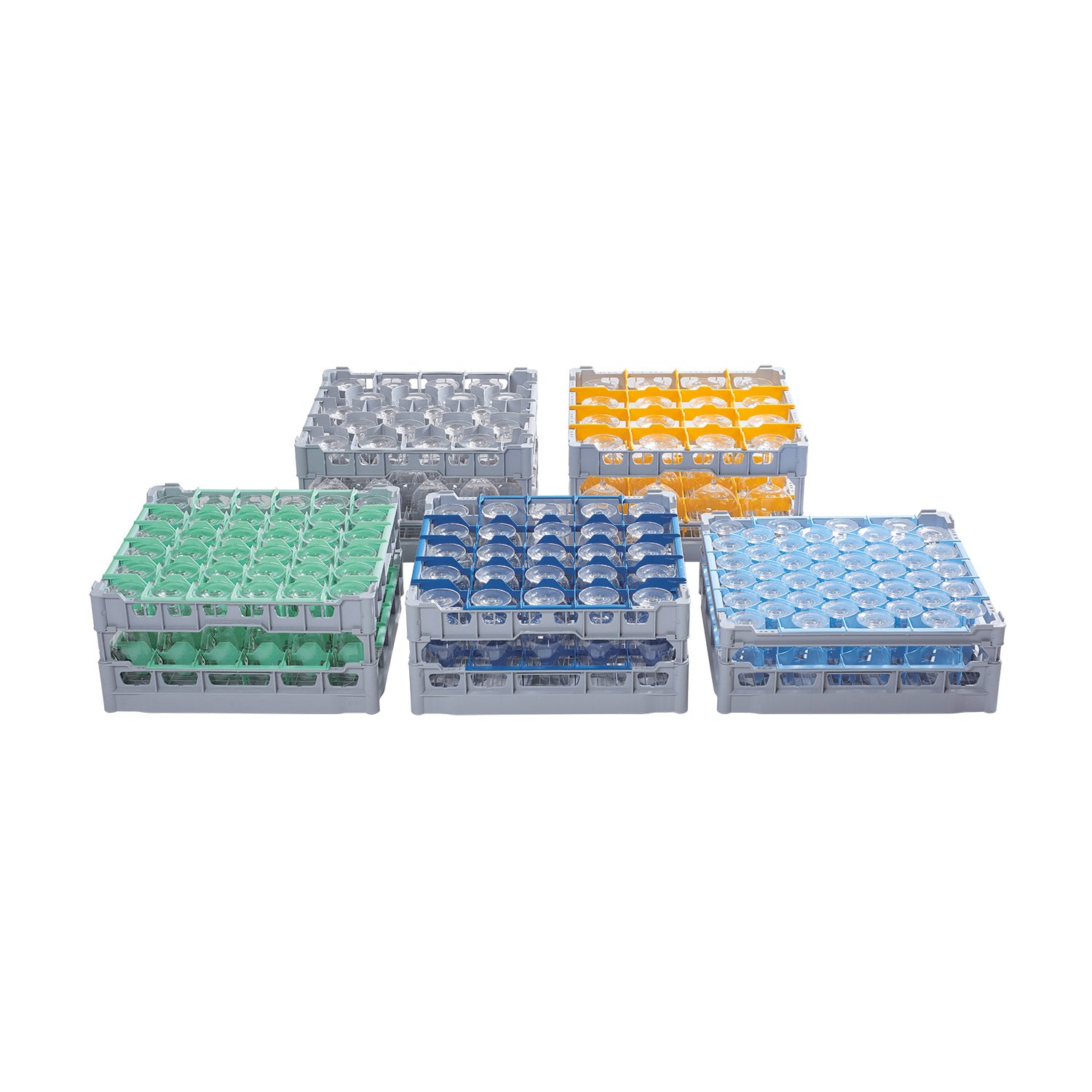 Commercial Dishwasher Glass Racks - 500mm | Storage Box Shop
