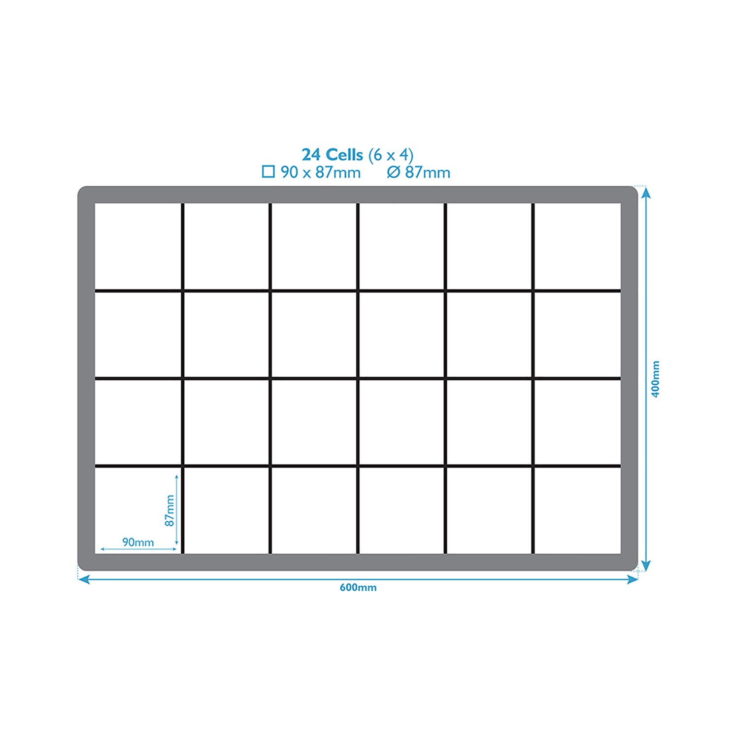 Solid Euro Storage Box - Cups & Crockery | Storage Box Shop