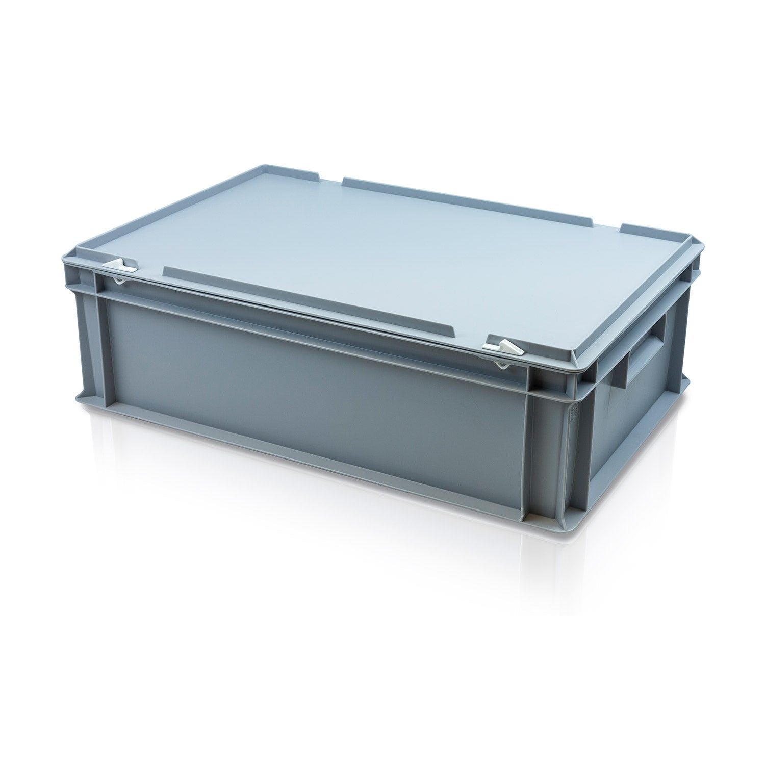 Lid Container Box 34L Industrial Grade Hinged Lid Container | Storage Box Shop