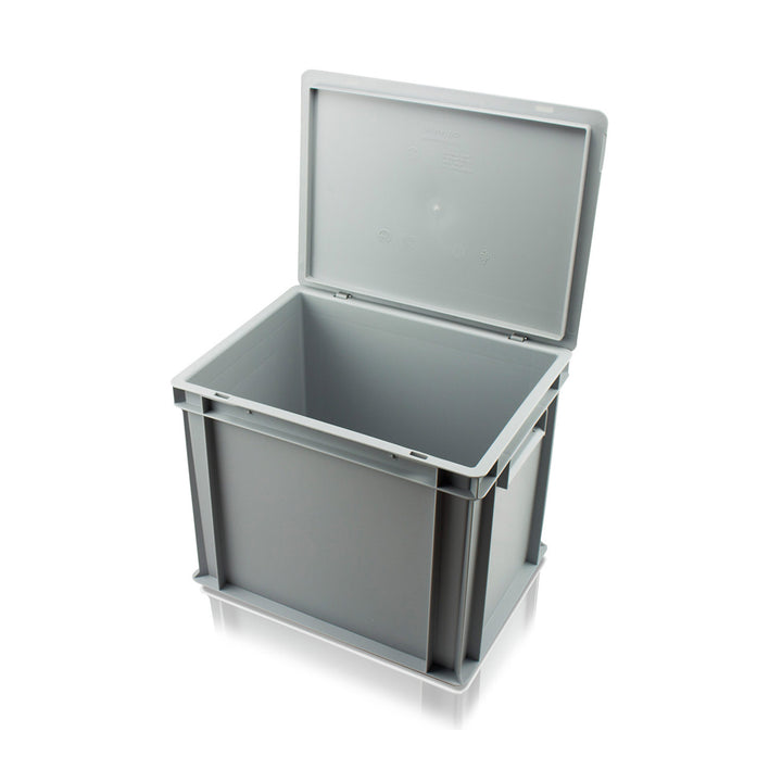 400x300mm Half Size Euro Box With Hinged Lid