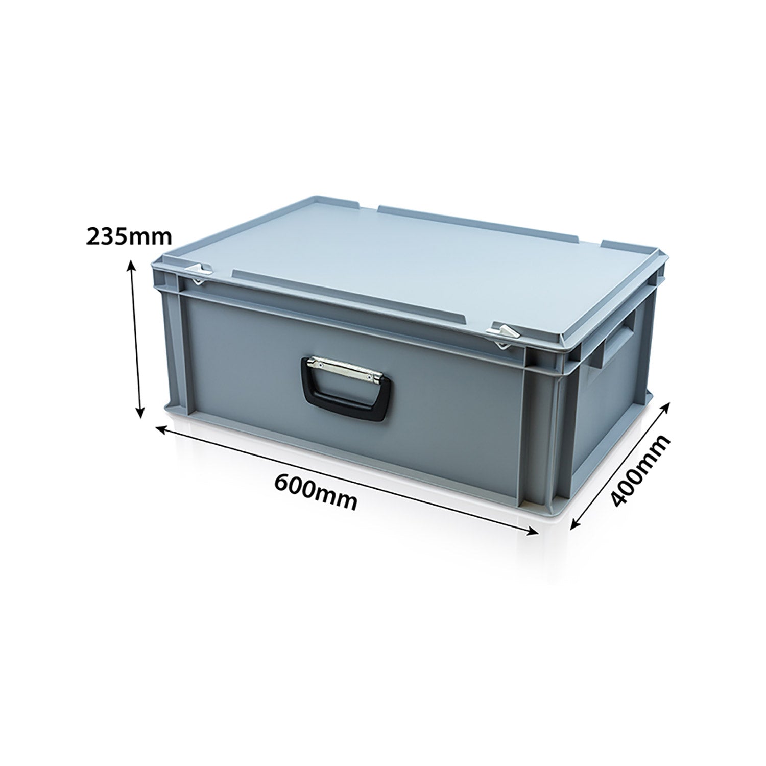 42L (600x400x235mm) Euro Stacking Case – Storage Box Shop