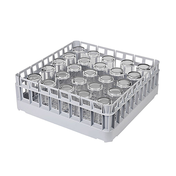 500 Fries Glasswasher Basket Image With Glasses