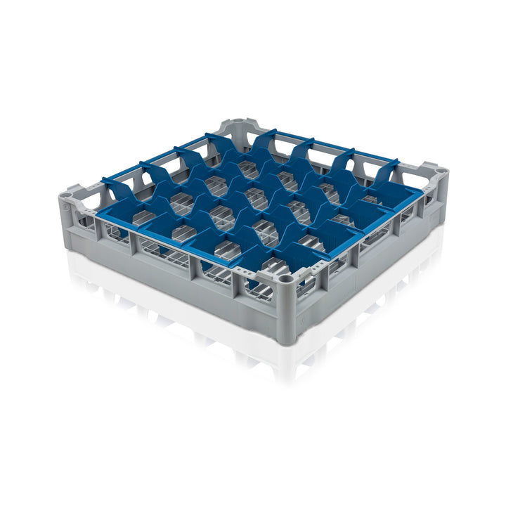 500 x 500mm Commercial Glassrack with 25 Compartments
