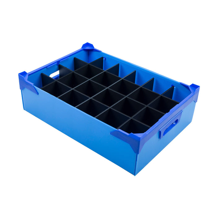 Blue Glassjack with 24 Cells