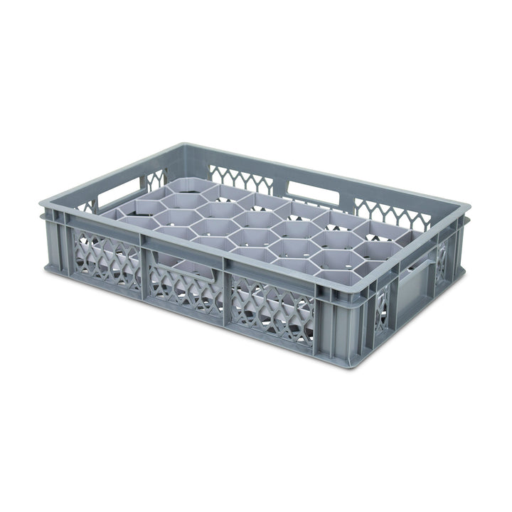 Conveyor Wash and Store Crates with 33 Glassware Compartments fro Weddings and Events