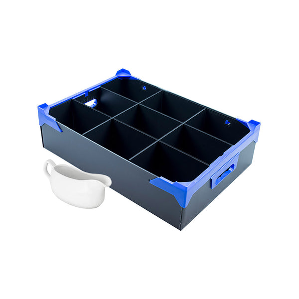 Correx Storage Box For Gravy Boat With 9 Cells