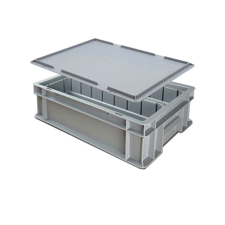 Cutlery Storage Box with 2 Removable Inserts/With Place-On Lid. 