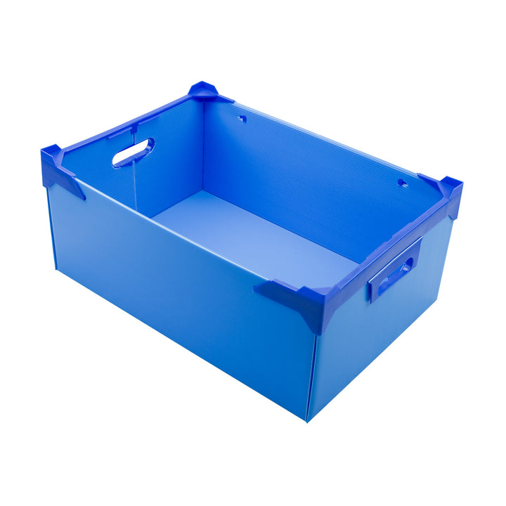 510x360x250mm Economy Plastic Stacking Storage Box – Storage Box Shop