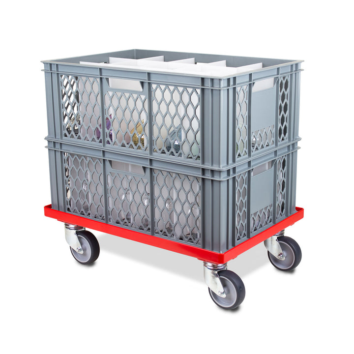 Euro Dolly 600x400mm Holding Ventilated Crates