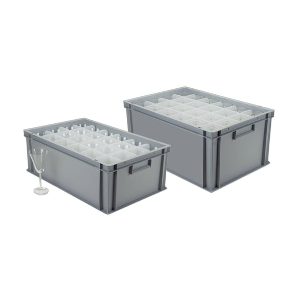 Euro Glassware Storage Boxes