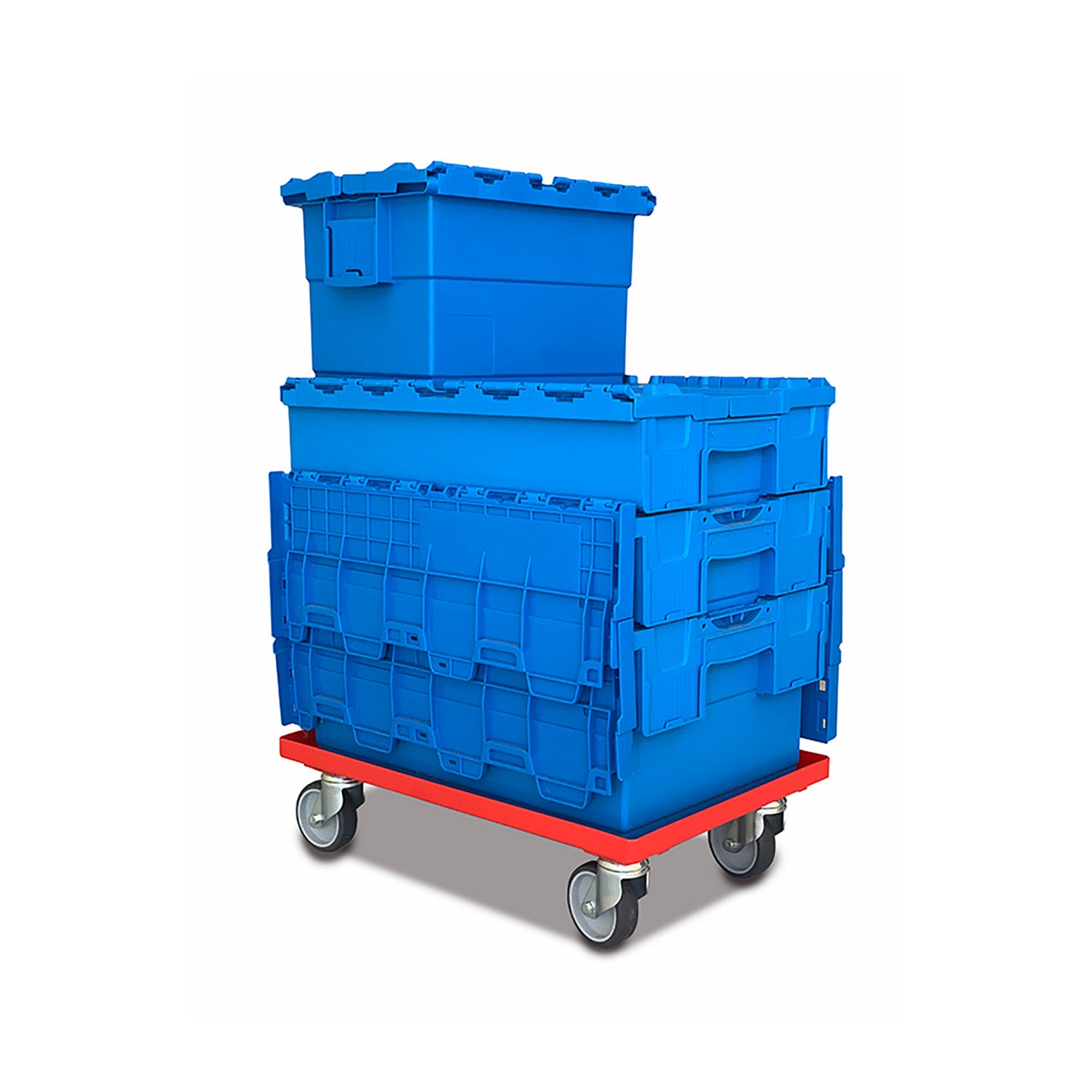 33L Nest Stacking Attached Lid Container | Storage Box Shop