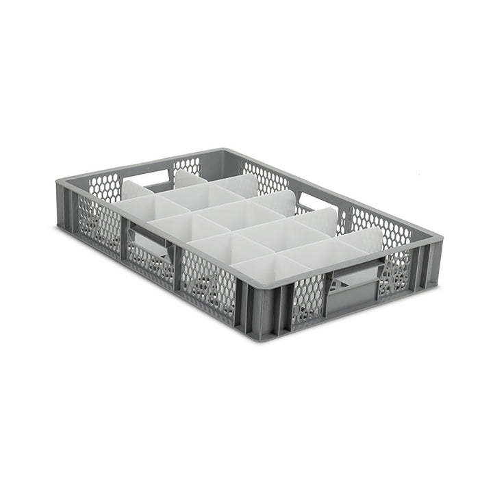 Euro Stackable Ventilated Cup Store And Wash Crate