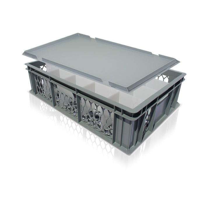 Euro Stackable Ventilated With Lid