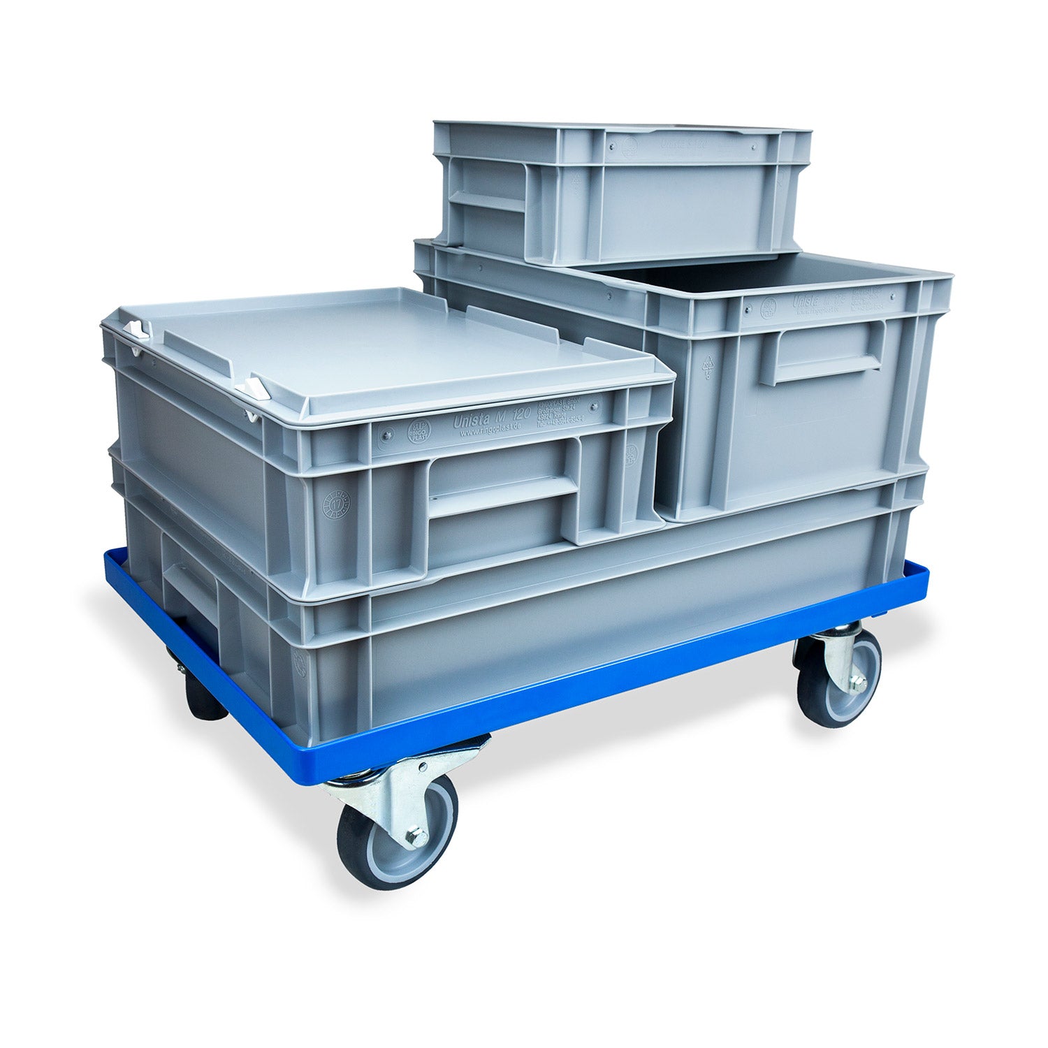 Stackable Euro Box 34L Plastic Stacking Euro Storage Box | Storage Box Shop