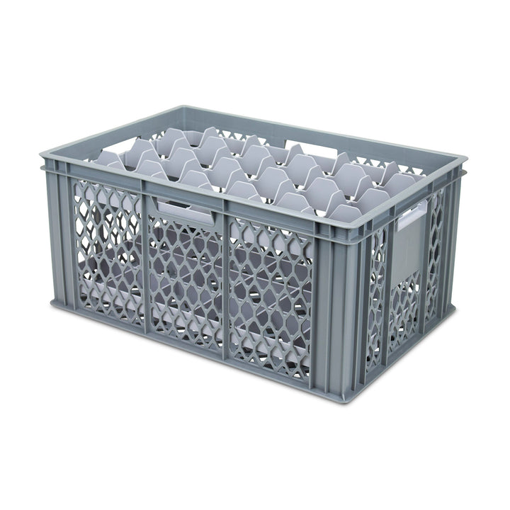 Euro Crates for Conveyor Glass Washing