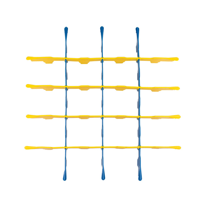 Blue & Yellow 20R Compartment Dividers For Fries 500mm Dishwasher Racks