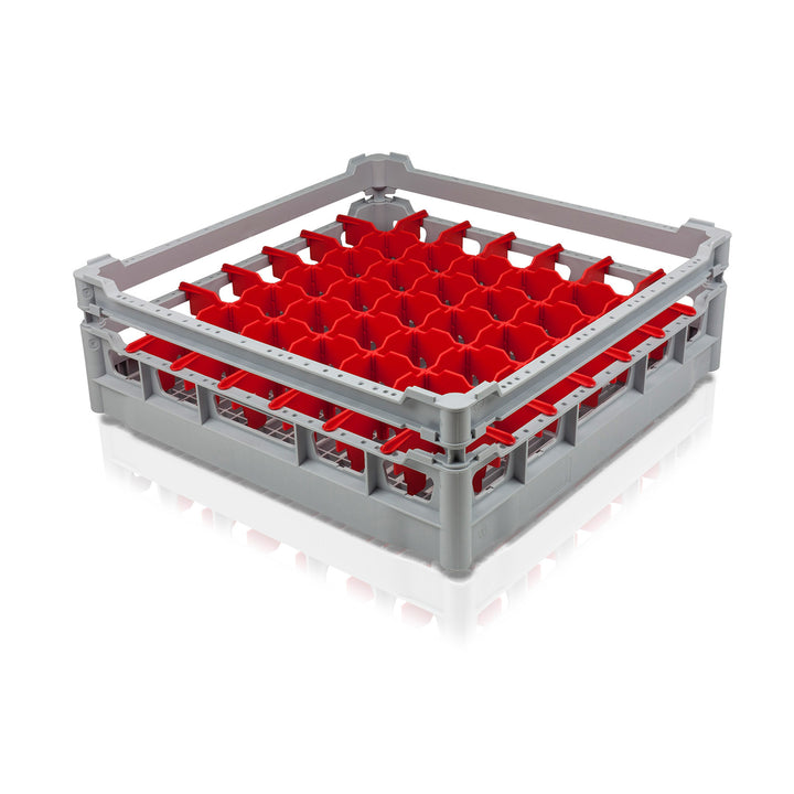 Fries Clix Rack 500 Glass Racks with 49 Compartments