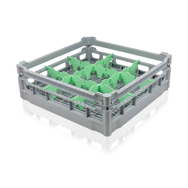 Fries Clix Rack 500 Glass Racks with 9 Compartments