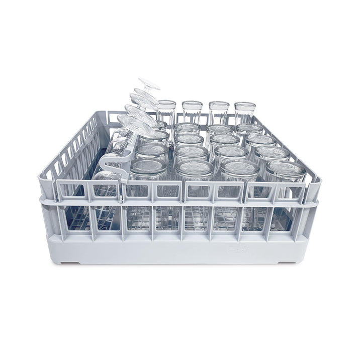 Commercial Glass-washer Basket With One Glass Relax