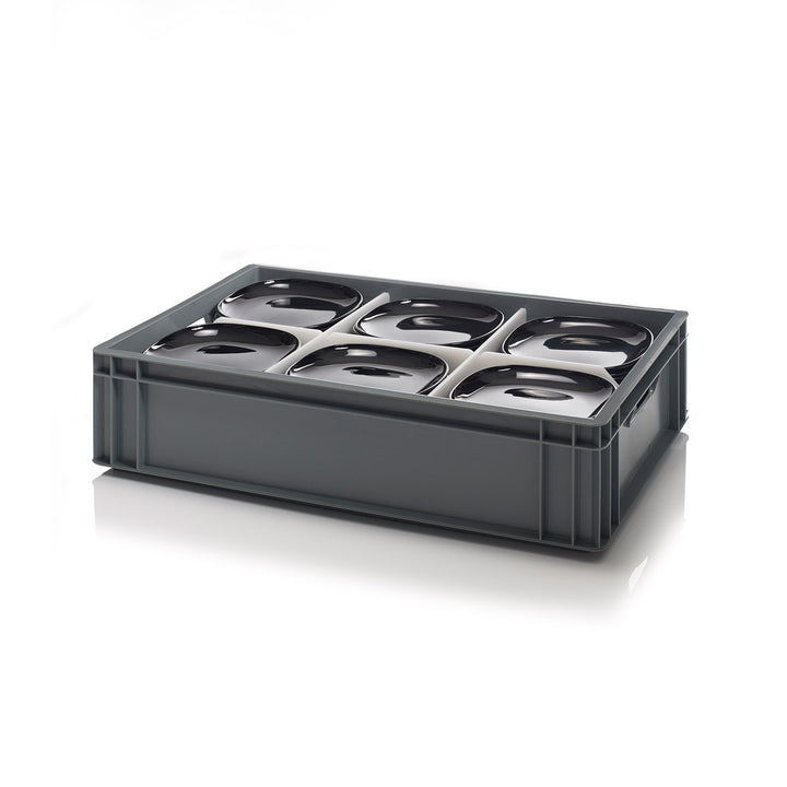 Heavy Duty Side Plate Bowl Storage Box