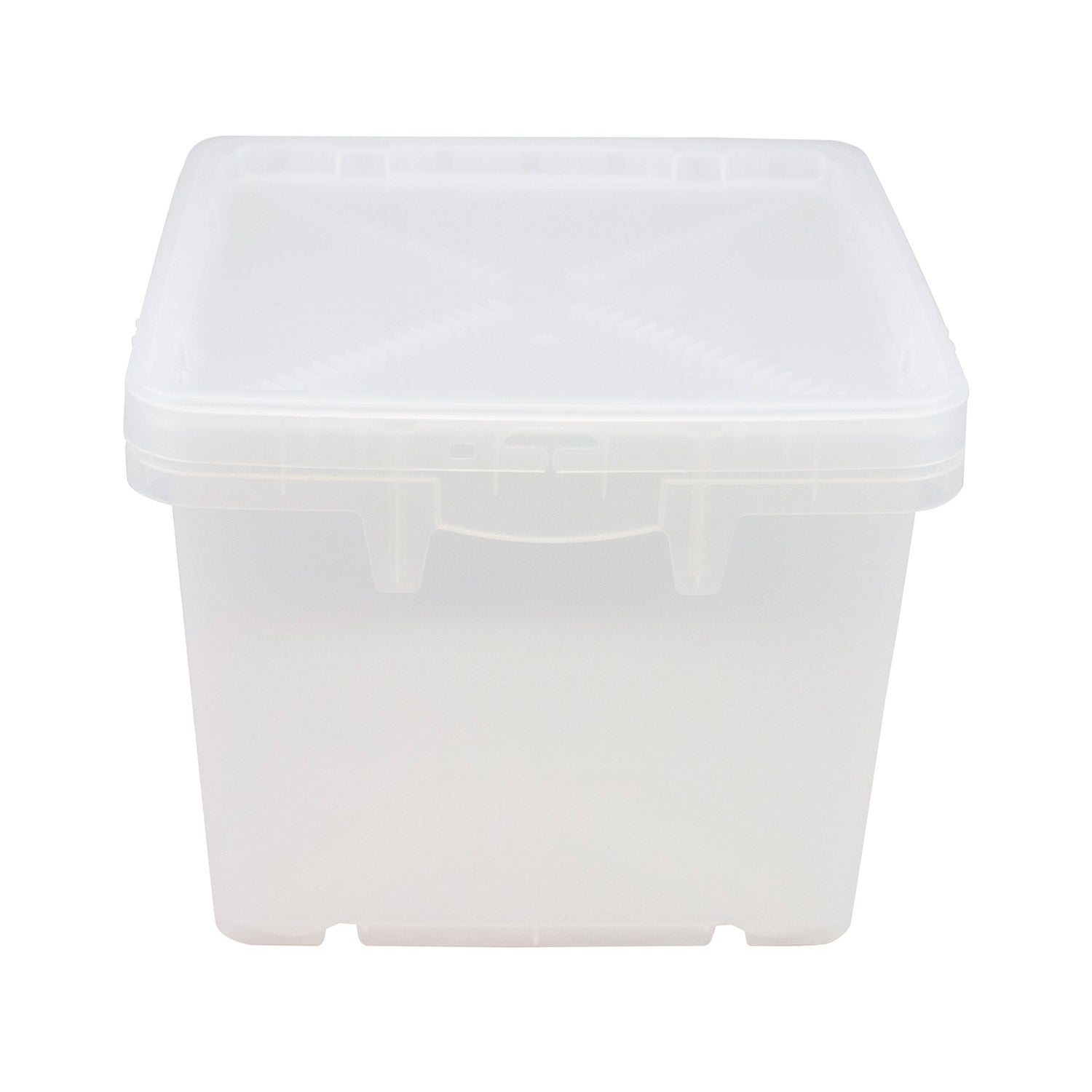 Transparent Plate Box With Lid - Plates | Storage Box Shop