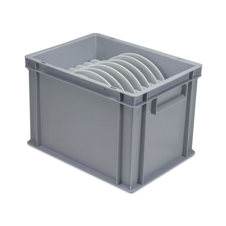 Plate Storage Boxes with Individual Compartment Slots