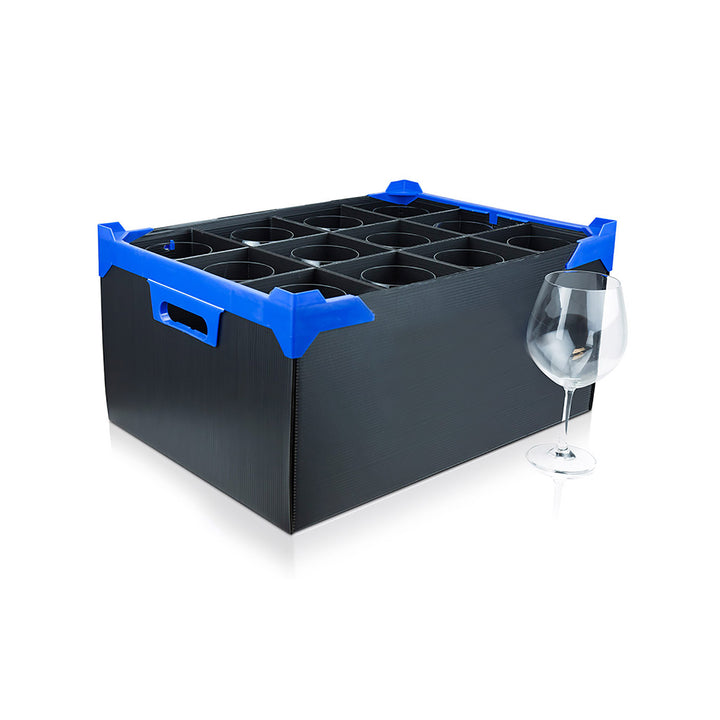 Red Wine Glass Glassjacks Storage Box