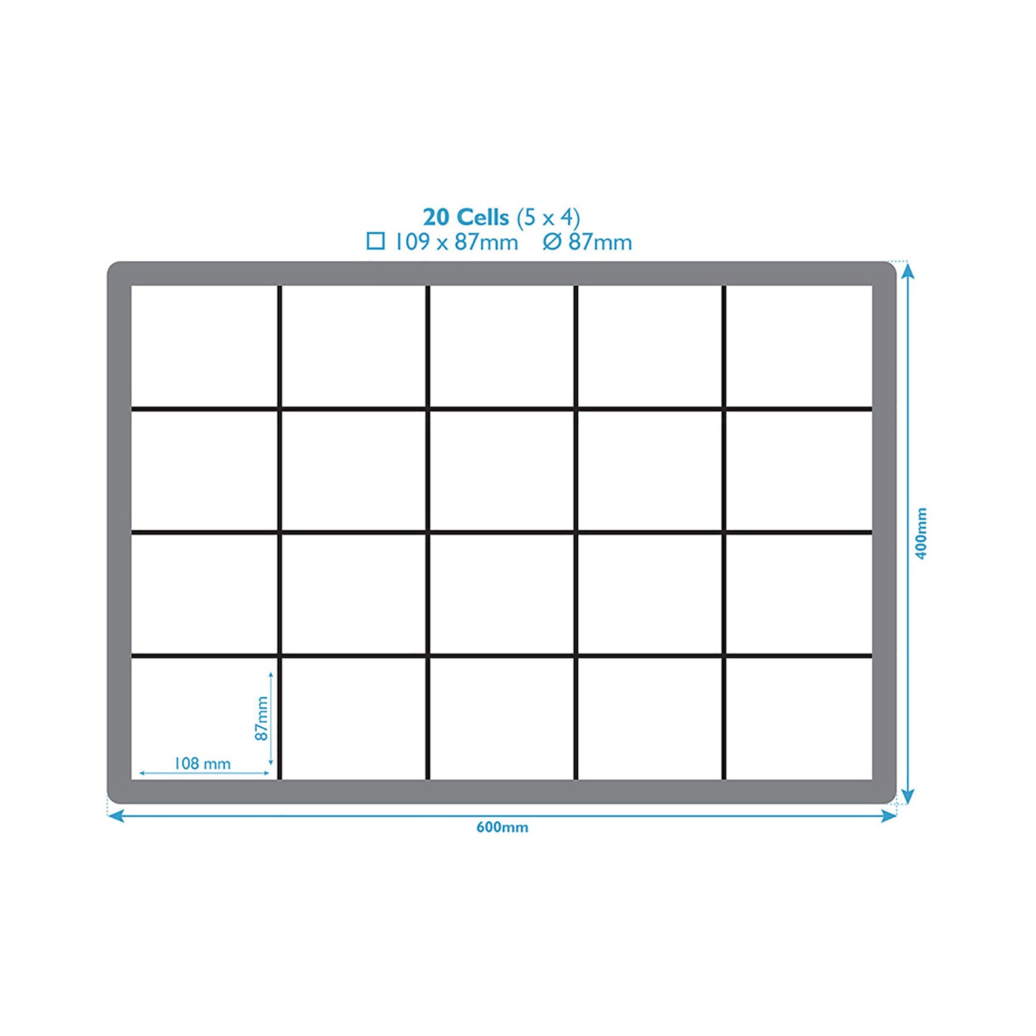 Euro Box Racking Solid Euro Box for Storage - Small Cups | Storage Box Shop