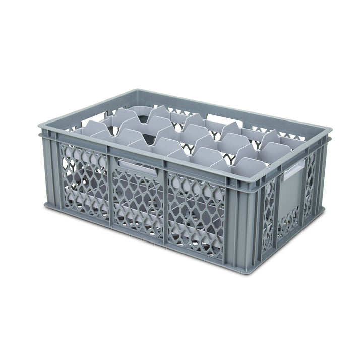 Stacking Ventilated Crate With Removable Dividers