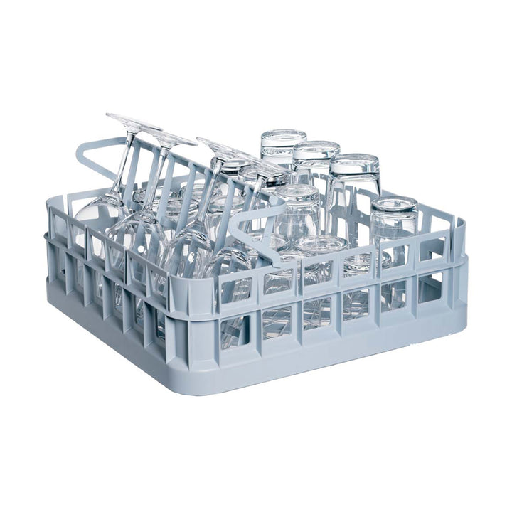 400 Fries Glasswasher Basket With 1 Glass Relax