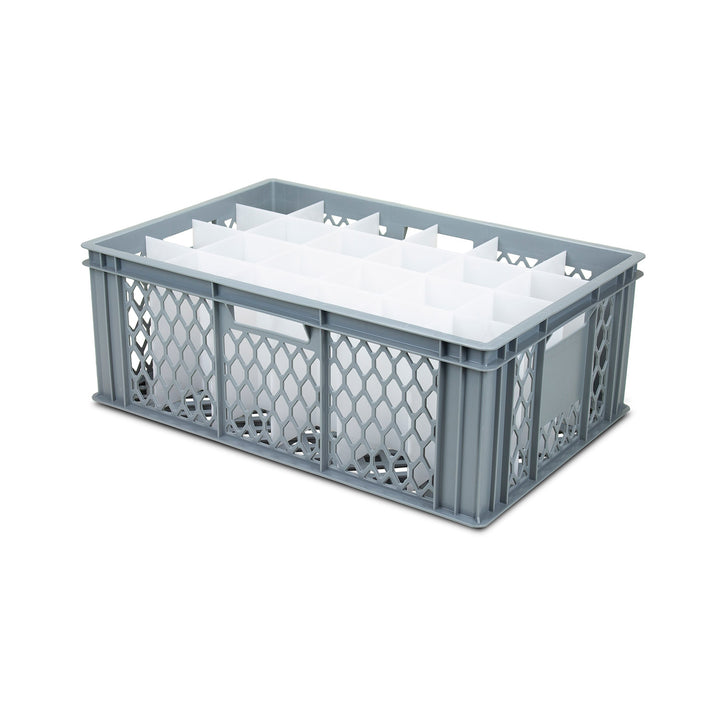 Ventilated Wash and Store Crate for Glassware V195-24