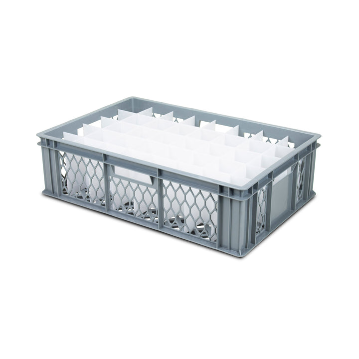 Wash and Store Crate with Protective DividerInsert V140/40