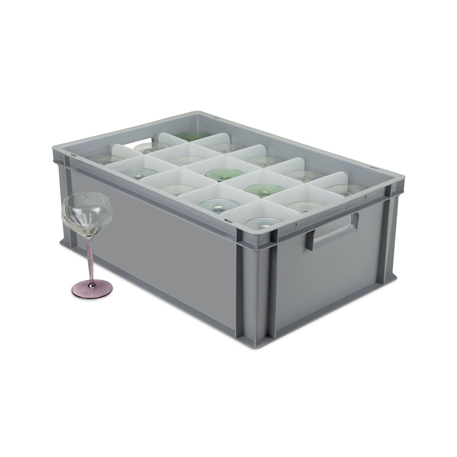 Shop a Wine Glass Storage Box 600x400mm Storage Box Shop